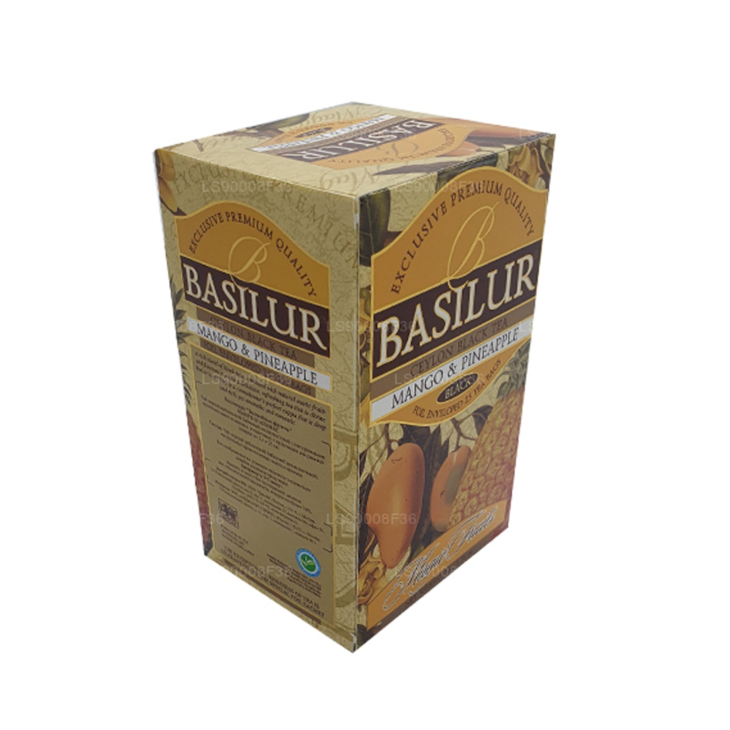 Basilur Magic Fruits Mango und Ananas (50 g) 25 Teebeutel