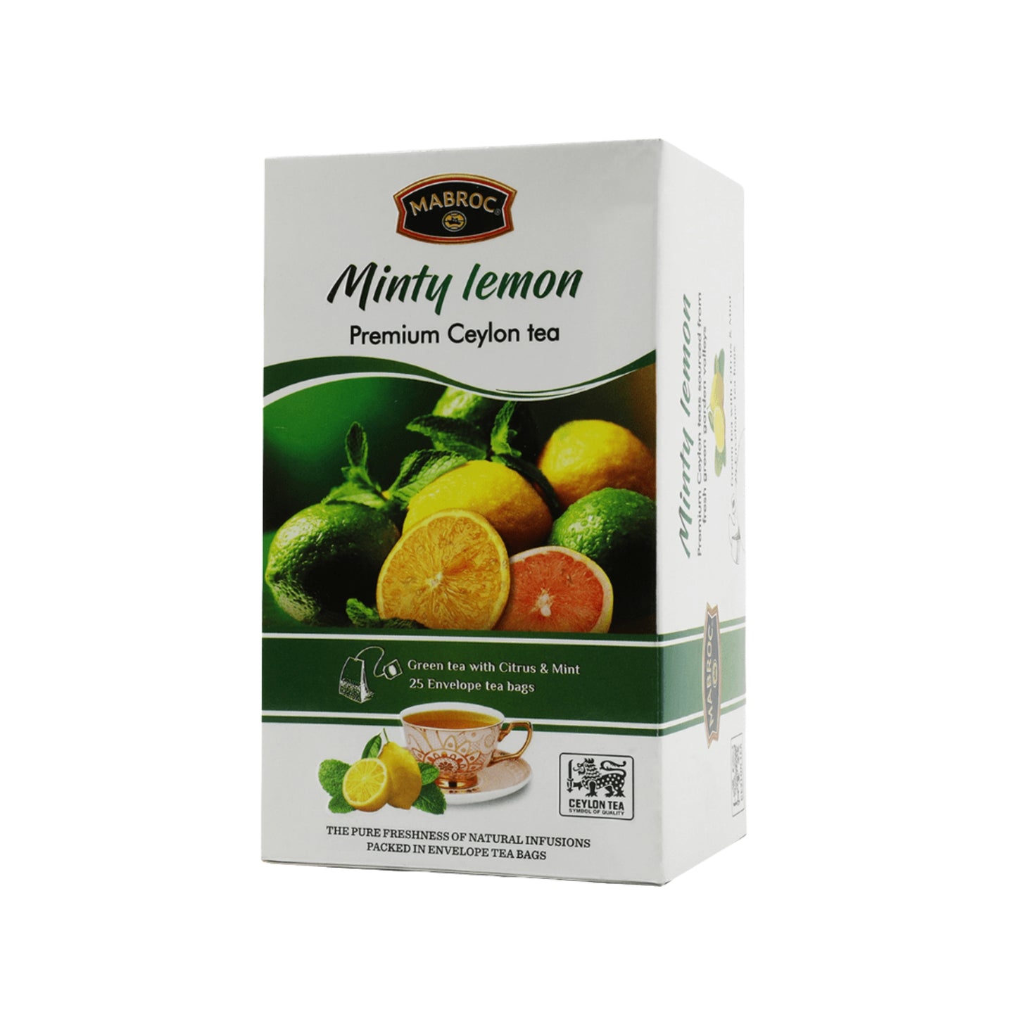 Mabroc Fruity Range Minz Zitrone (37.5g) 25 Teebeutel
