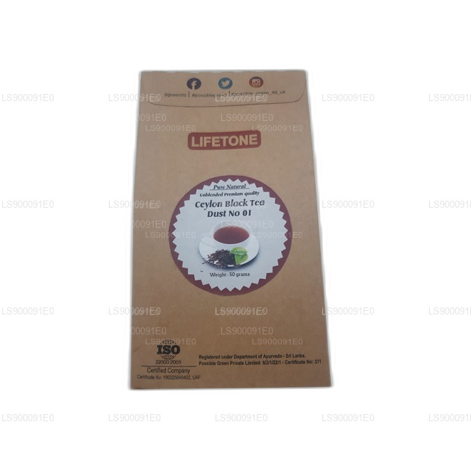 Lifetone Ceylon Schwarztee (50g)