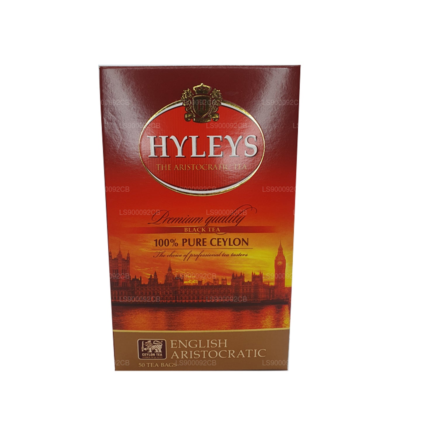 HYLEYS Schwarzer Tee in Premium-Qualität, 50 Teebeutel (100 g)