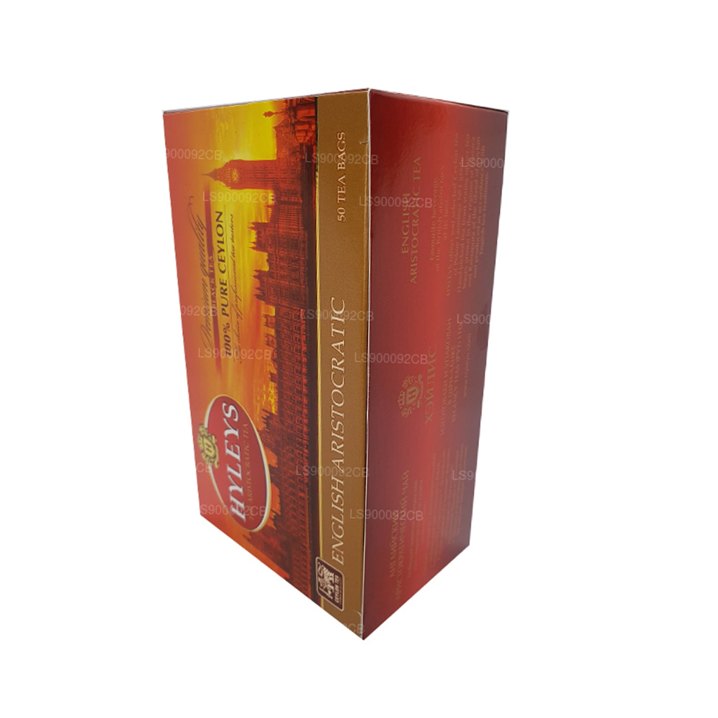 HYLEYS Schwarzer Tee in Premium-Qualität, 50 Teebeutel (100 g)