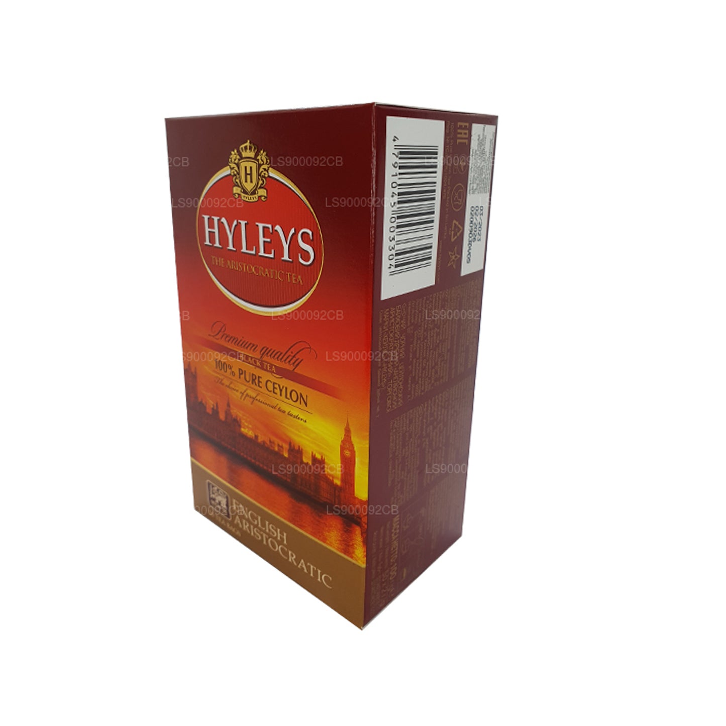 HYLEYS Schwarzer Tee in Premium-Qualität, 50 Teebeutel (100 g)
