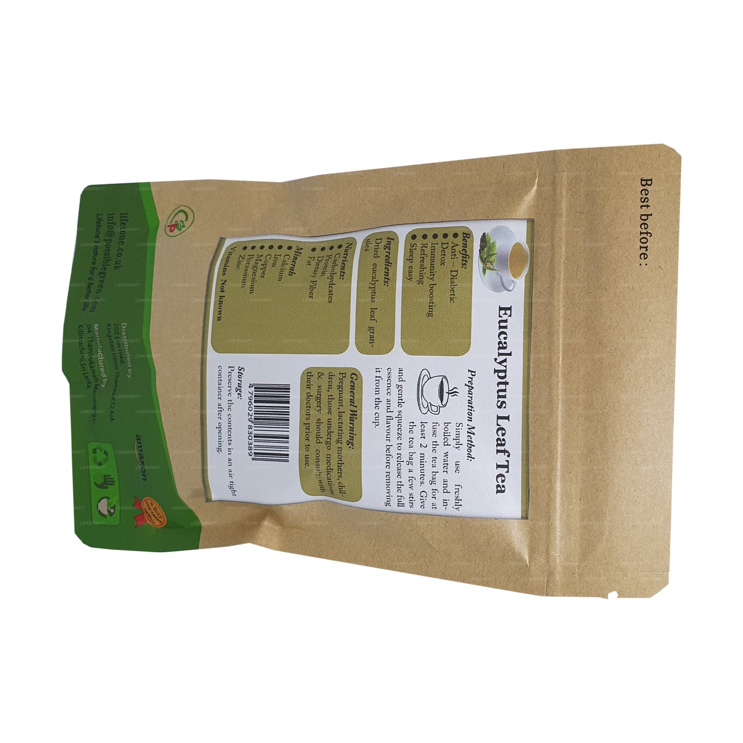 Lifetone Eukalyptustee (30g)
