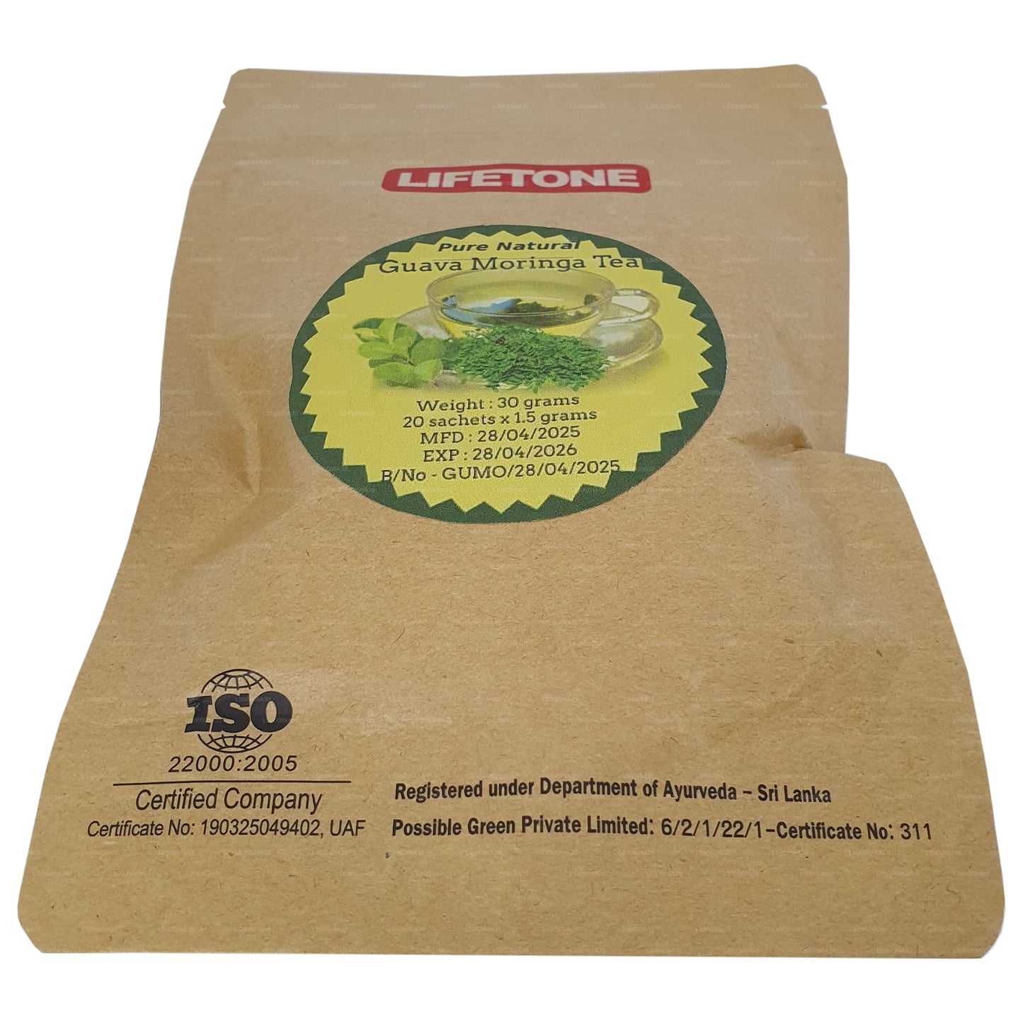 Lifetone Guava Moringa-Tee (30 g)