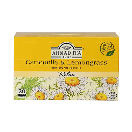 Ahmad Tee Kamille und Zitronengras (30 g) Beutel 20 Teebeutel