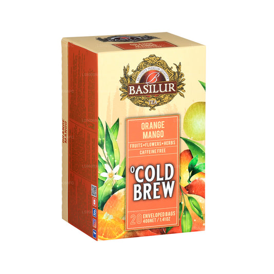 Basilur Cold Brew „Orange Mango“ (40g) Box