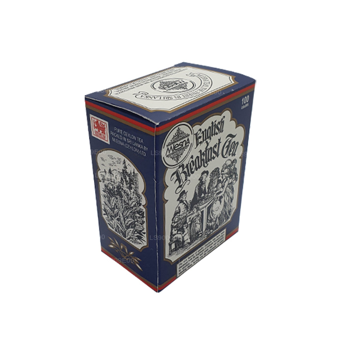 Mlesna Englischer Frühstückstee (100 g), 50 Teebeutel