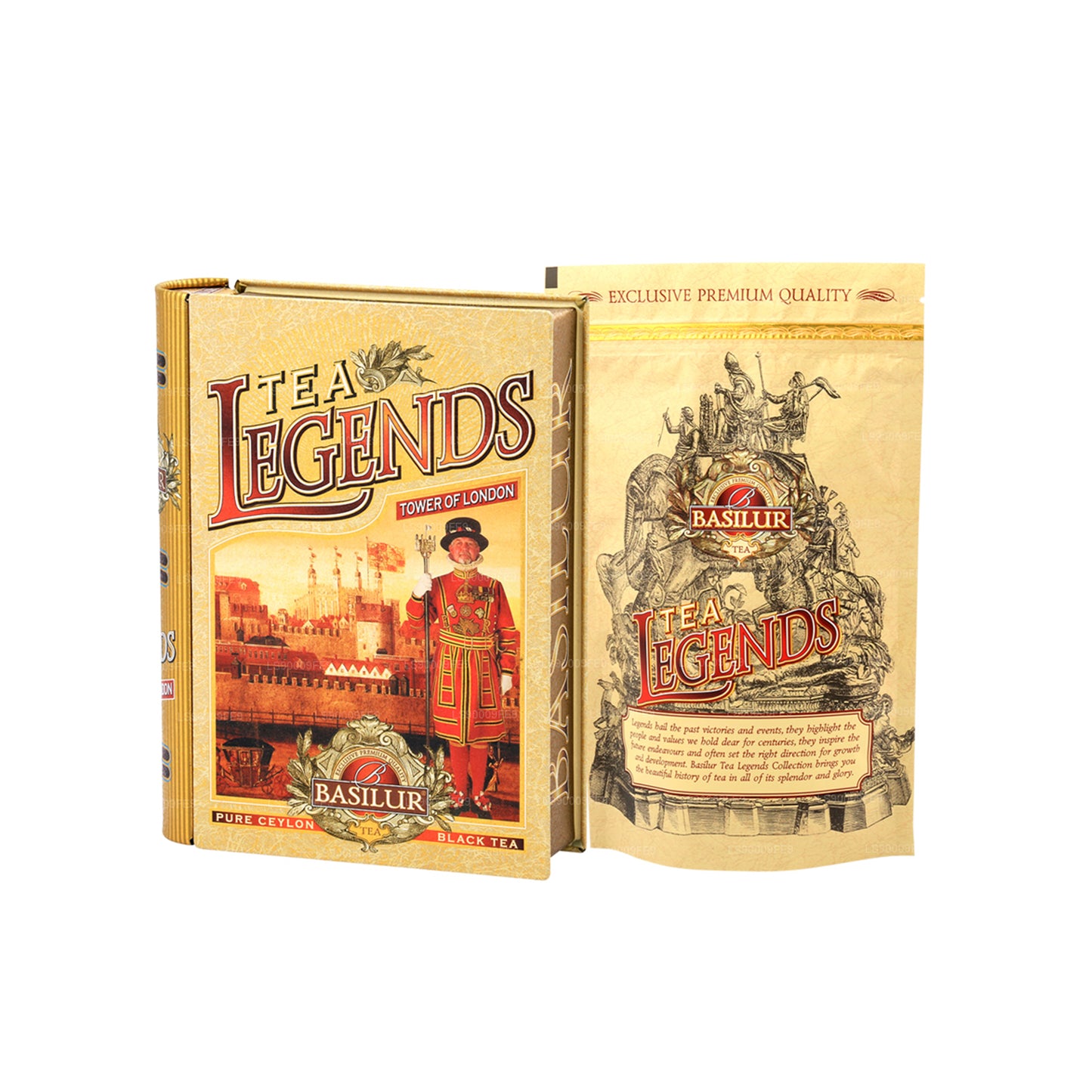 Basilur Teebuch „Tea Legends – Tower of London“ (100g) Caddy