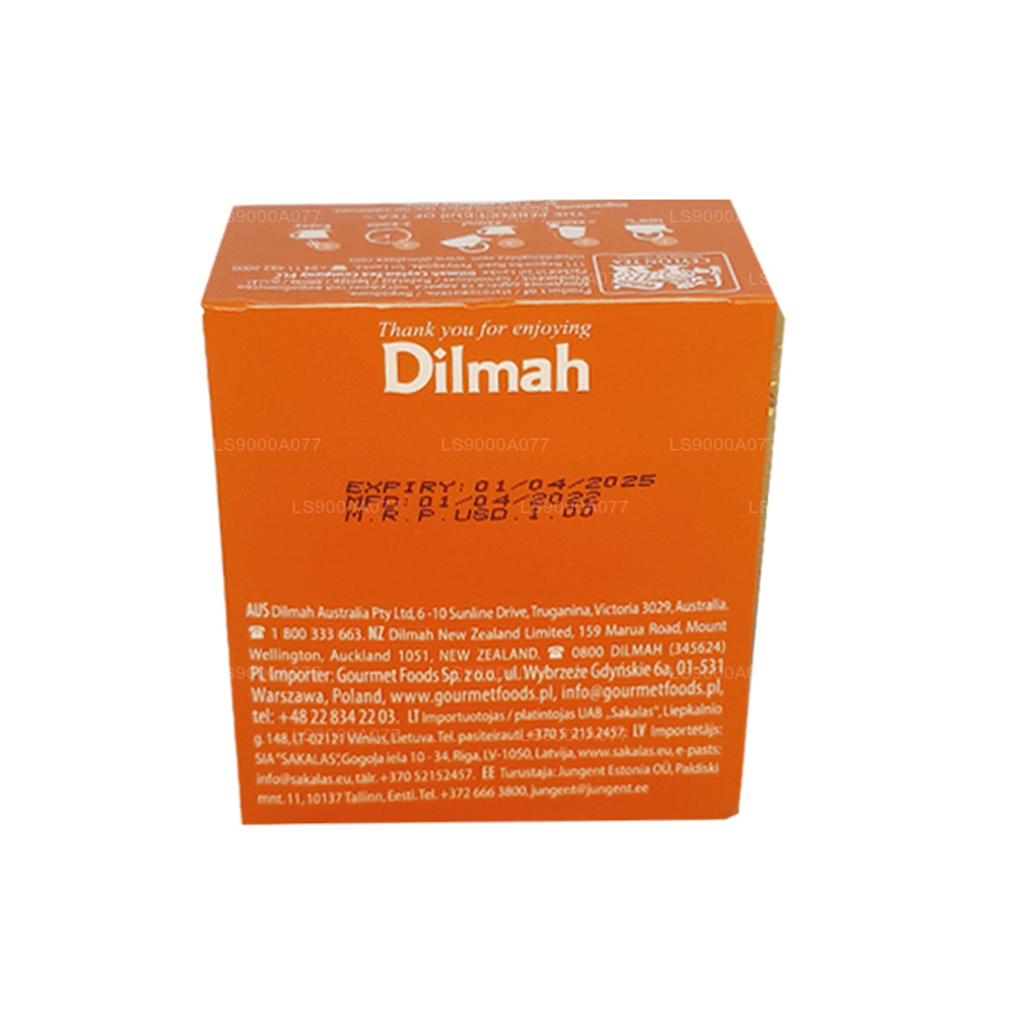 Dilmah Ceylon Supreme 10 Teebeutel (20 g)