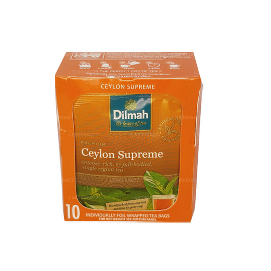 Dilmah Ceylon Supreme 10 Teebeutel (20 g)
