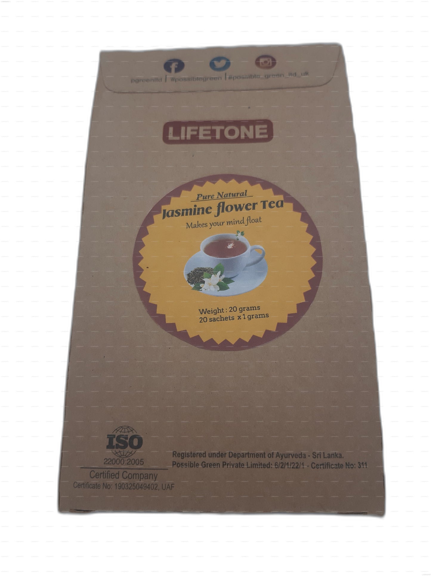 Lifetone Jasminblütentee (20g)