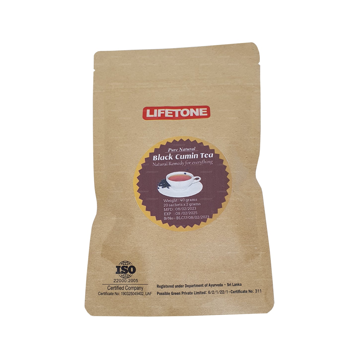 Lifetone Schwarzkümmeltee (40 g)