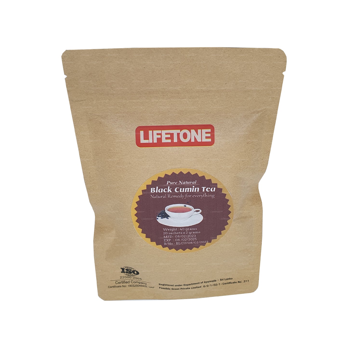 Lifetone Schwarzkümmeltee (40 g)