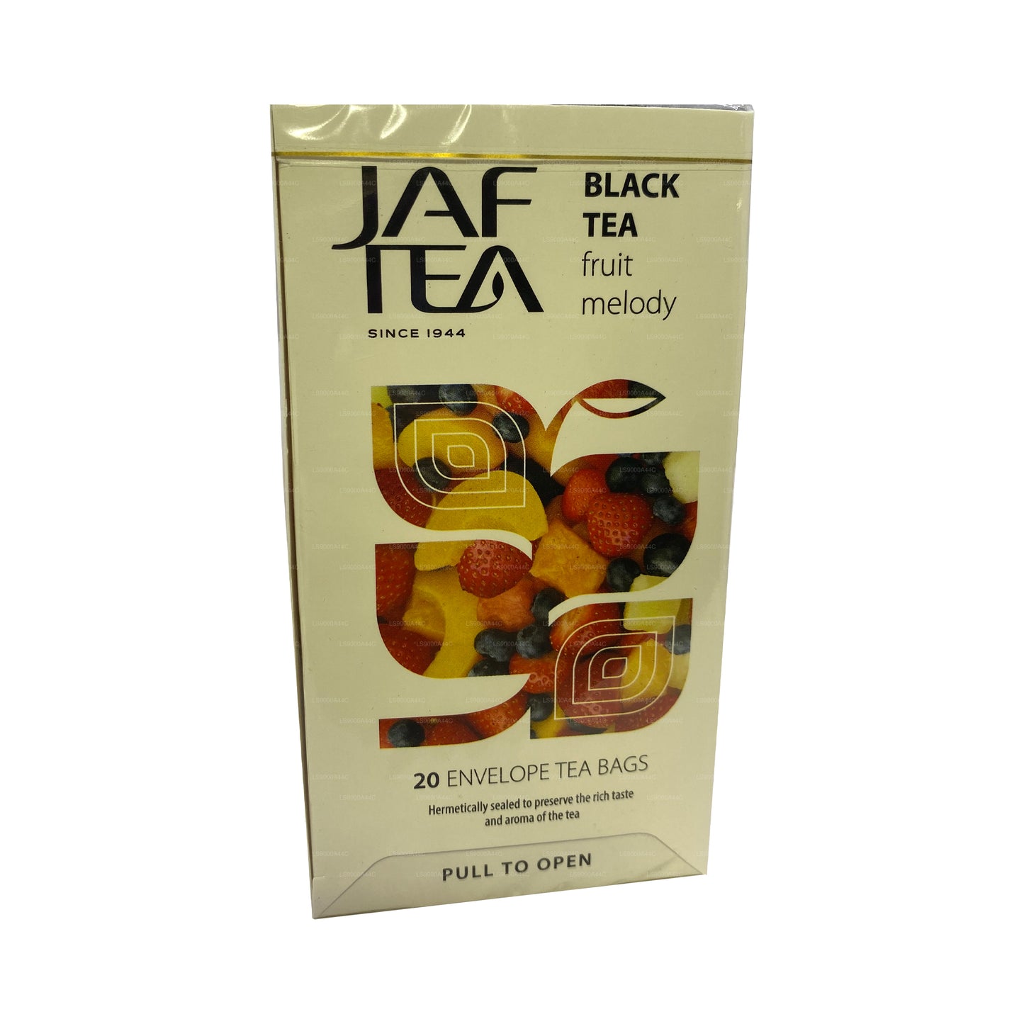 Jaf Tea Pure Fruits Collection Black Tea Fruit Melody (30 g) 20 Teebeutel