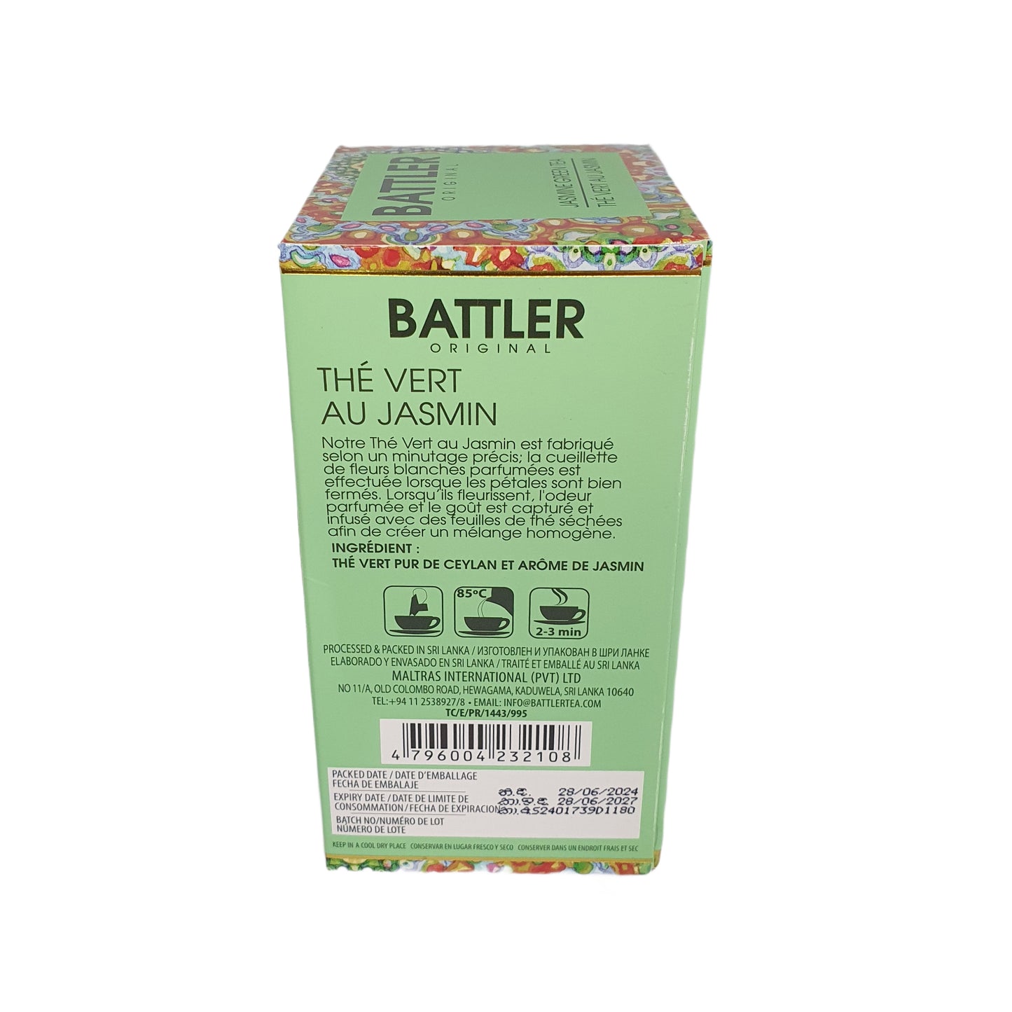 Battler Original Jasmin-Grüntee (40 g) 20 Teebeutel