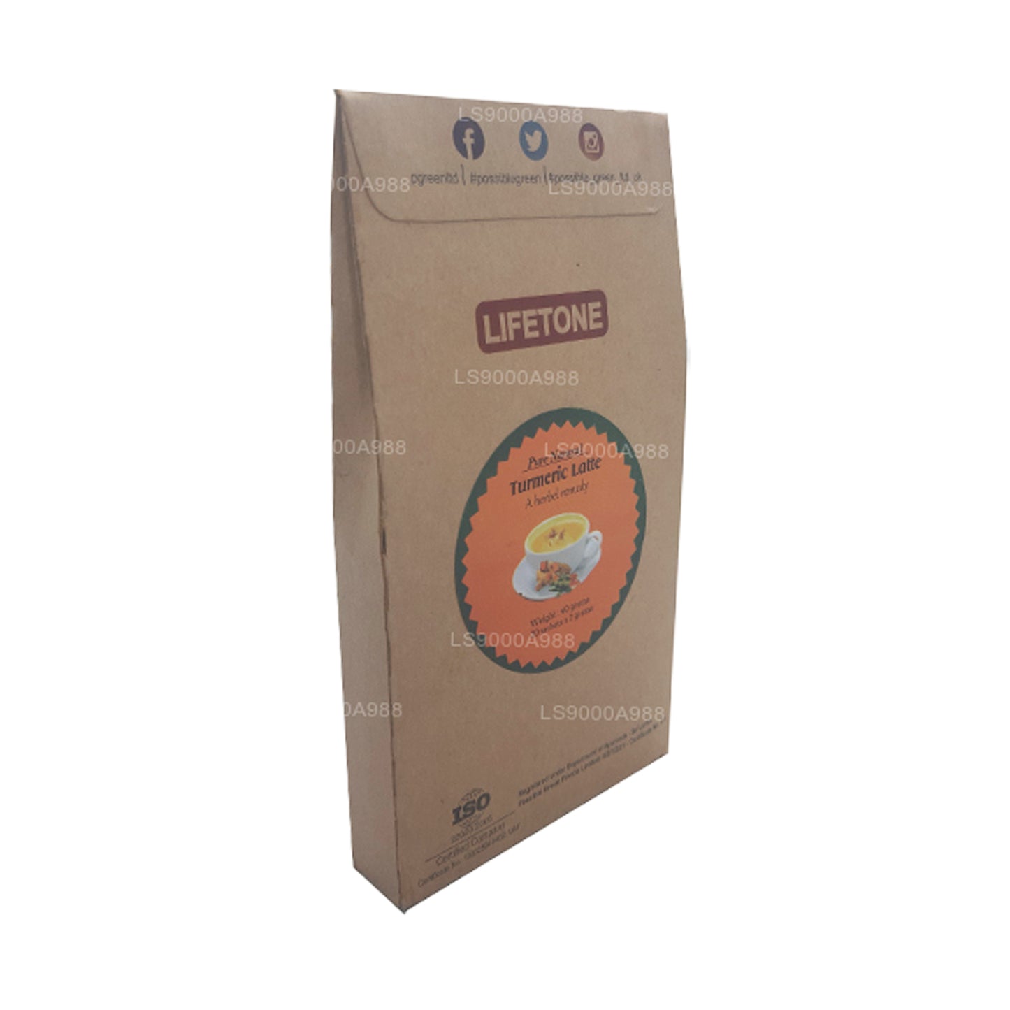 Lifetone Kurkuma Latte (40g) 20 Teebeutel