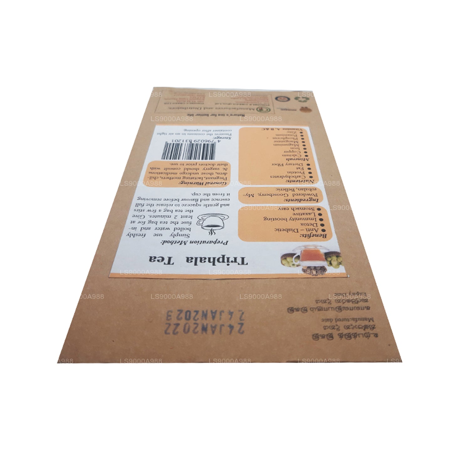 Lifetone Kurkuma Latte (40g) 20 Teebeutel