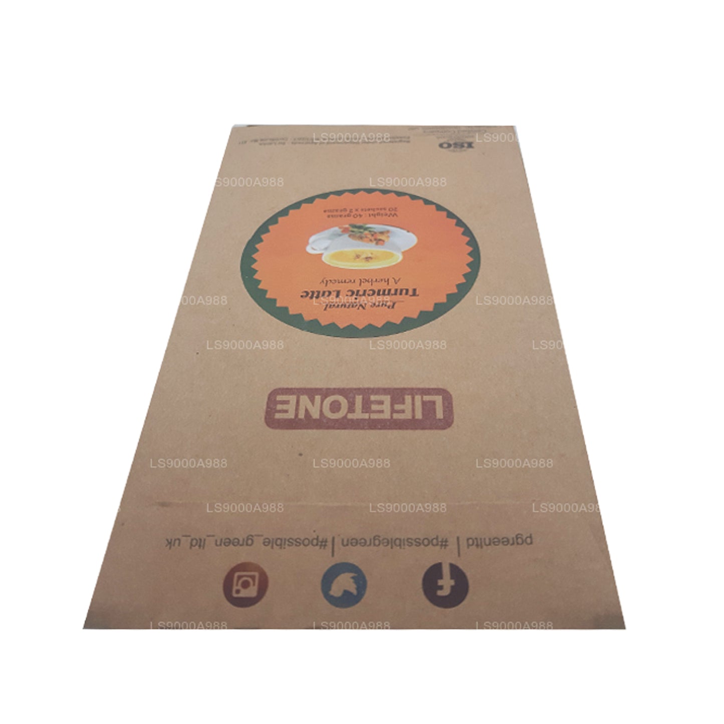 Lifetone Kurkuma Latte (40g) 20 Teebeutel