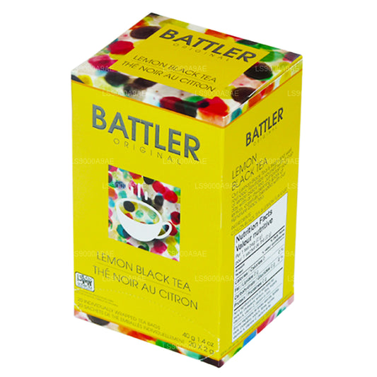 Battler Original Zitronen-Schwarztee (40 g) 20 Teebeutel
