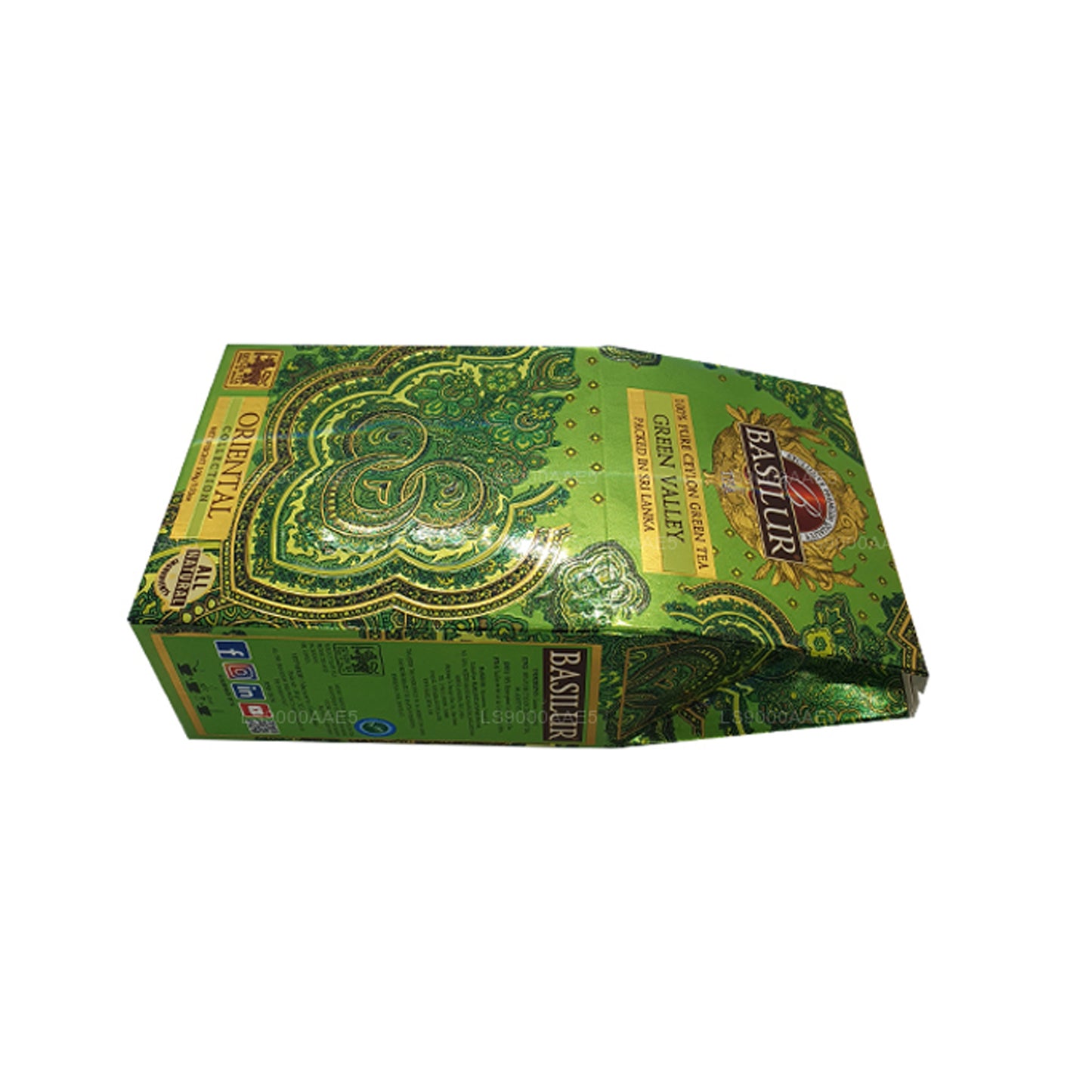 Basilur Oriental Green Valley Grüntee (100 g)