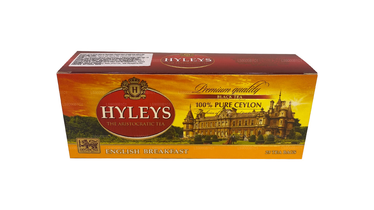 Hyleys Black English Breakfast Tea (37,5 g) 25 Teebeutel