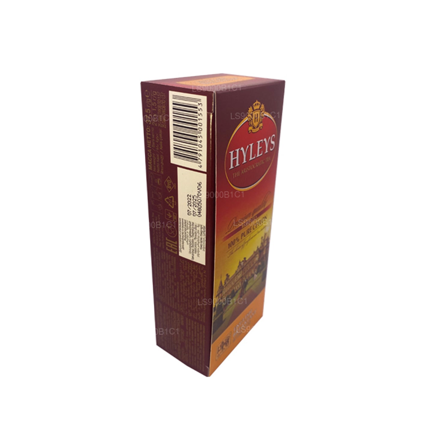 Hyleys Black English Breakfast Tea (37,5 g) 25 Teebeutel
