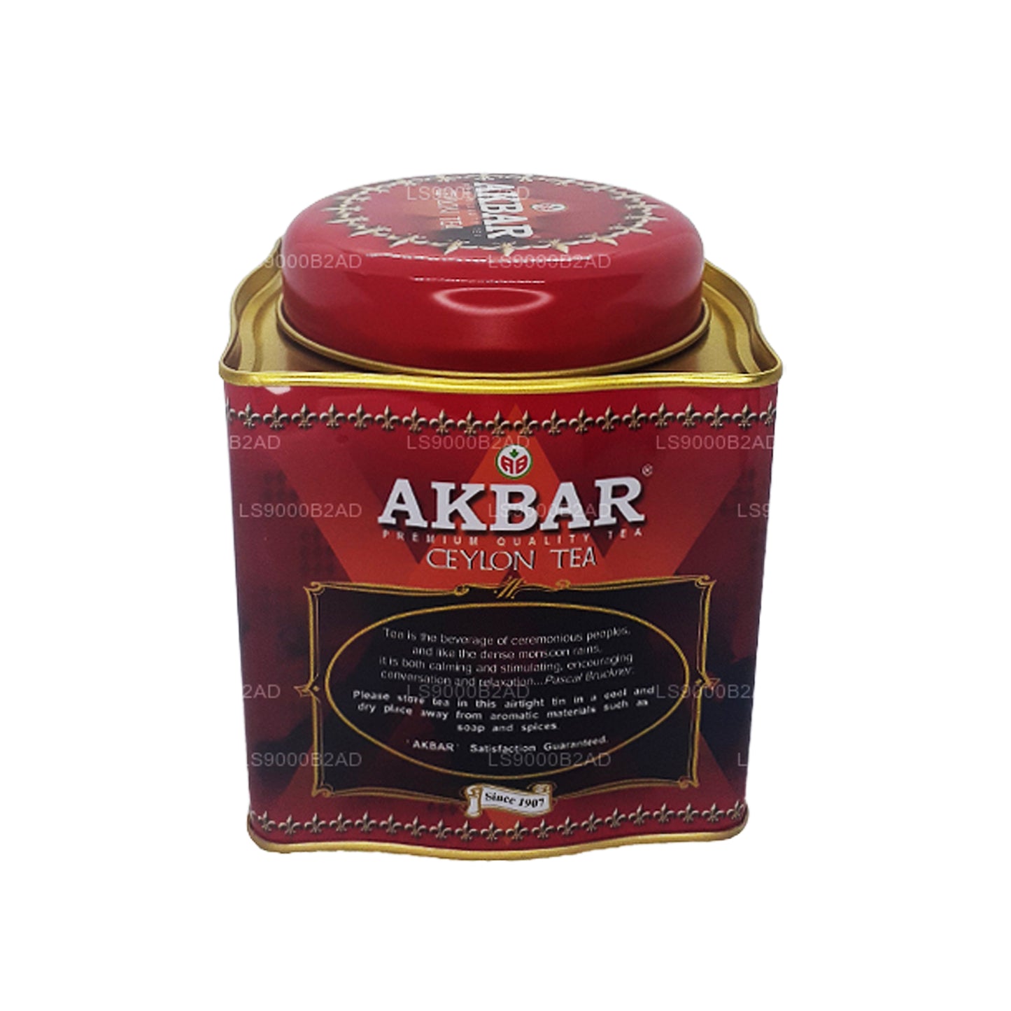 Akbar Classic Ceylon Teeblatt-Tee (250 g) Dose