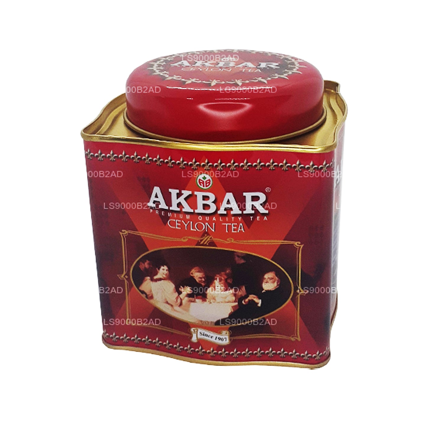 Akbar Classic Ceylon Teeblatt-Tee (250 g) Dose