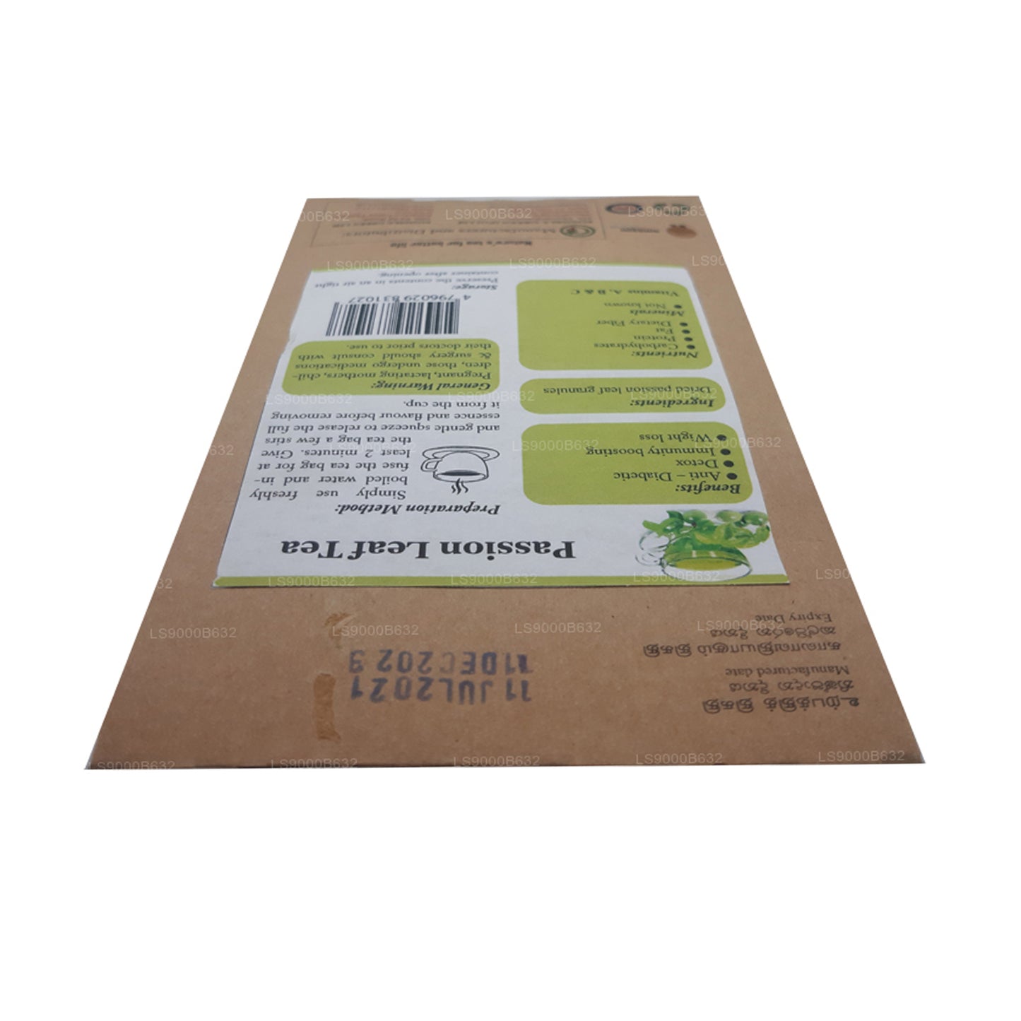 Lifetone Passionsfruchtblatt-Tee (30g)