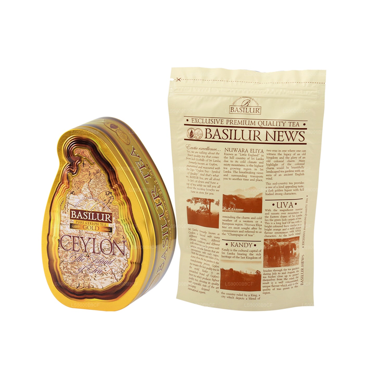 Basilur Island of Tea „Gold“, 100 g, Dose