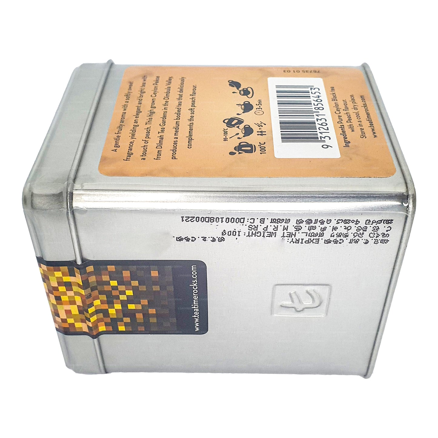 Dilmah t-Serie Pfirsich (100g) Loser Blatttee