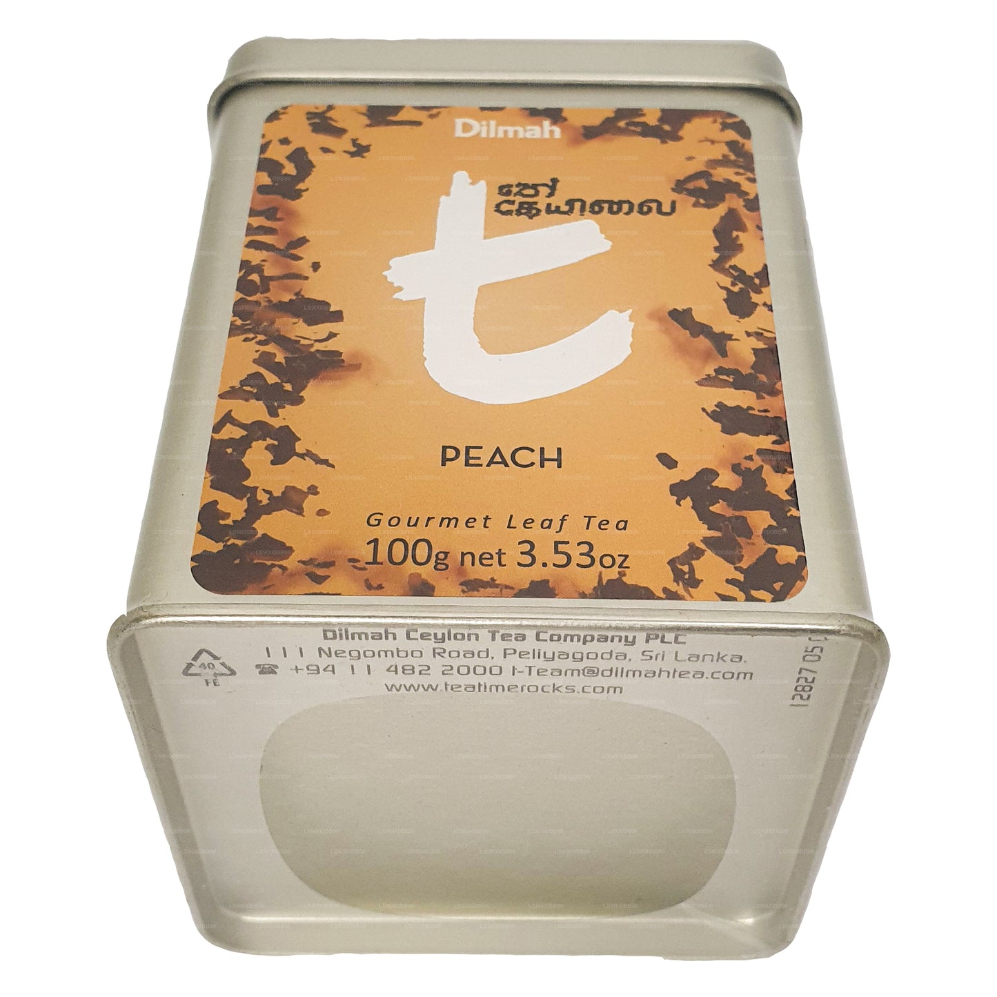 Dilmah t-Serie Pfirsich (100g) Loser Blatttee