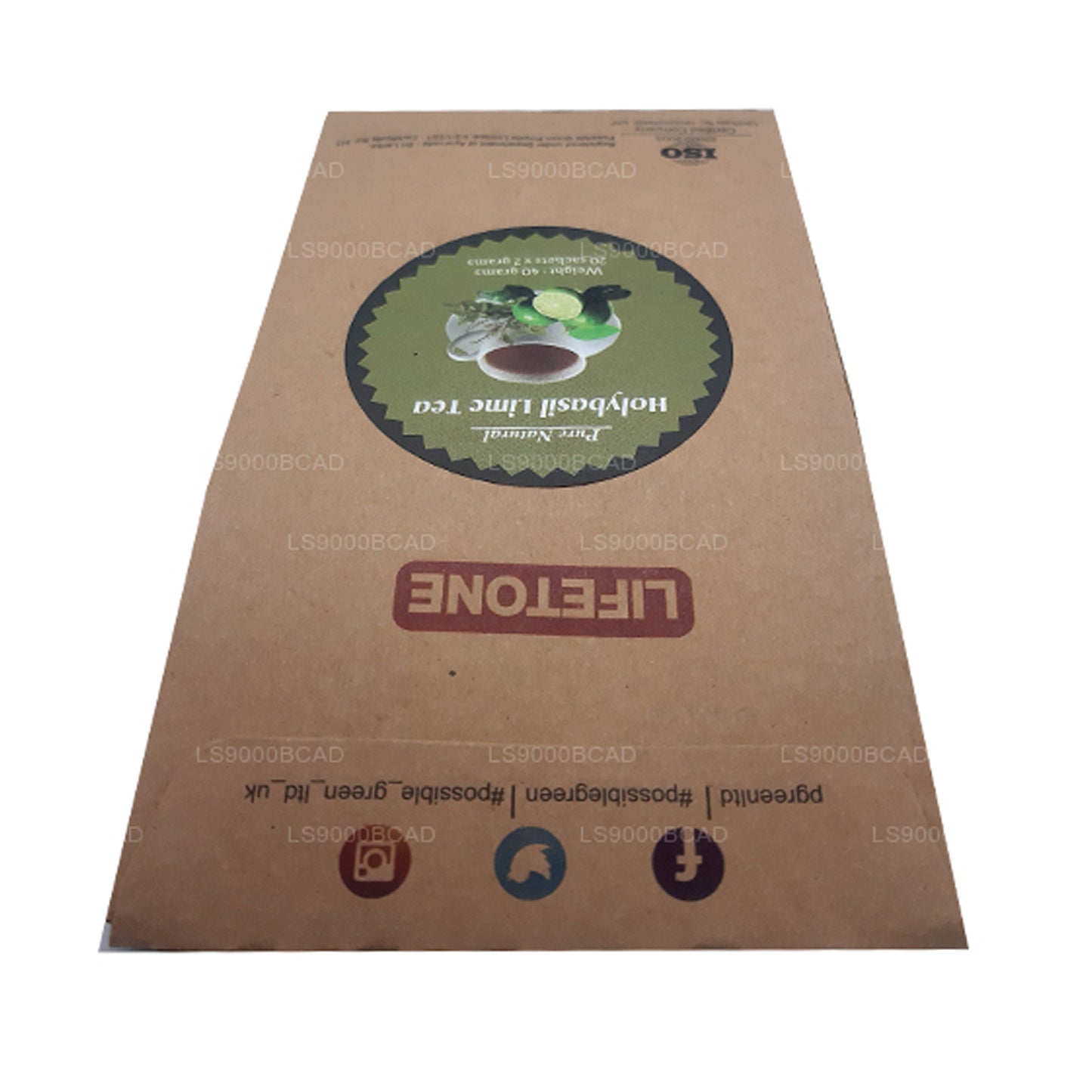Lifetone Holy Basil Lime Tee (40 g)