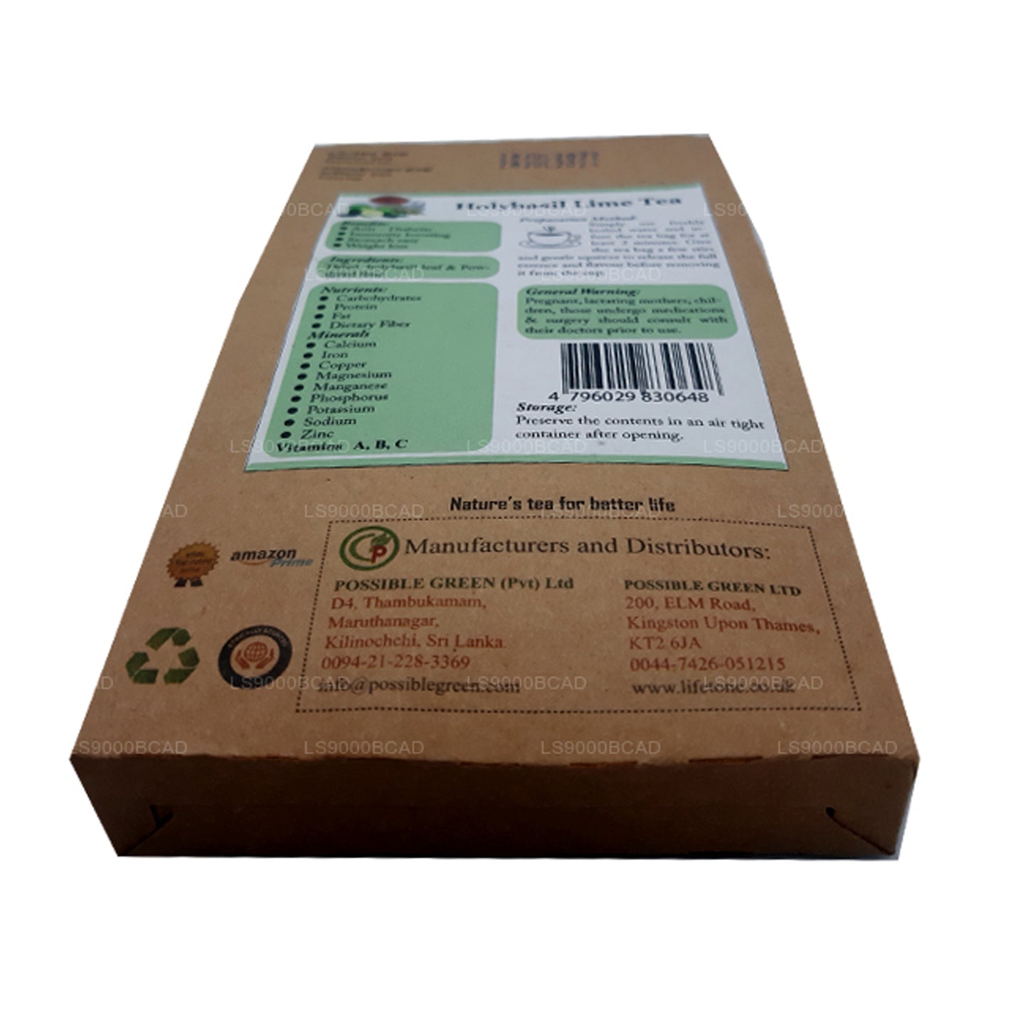 Lifetone Holy Basil Lime Tee (40 g)