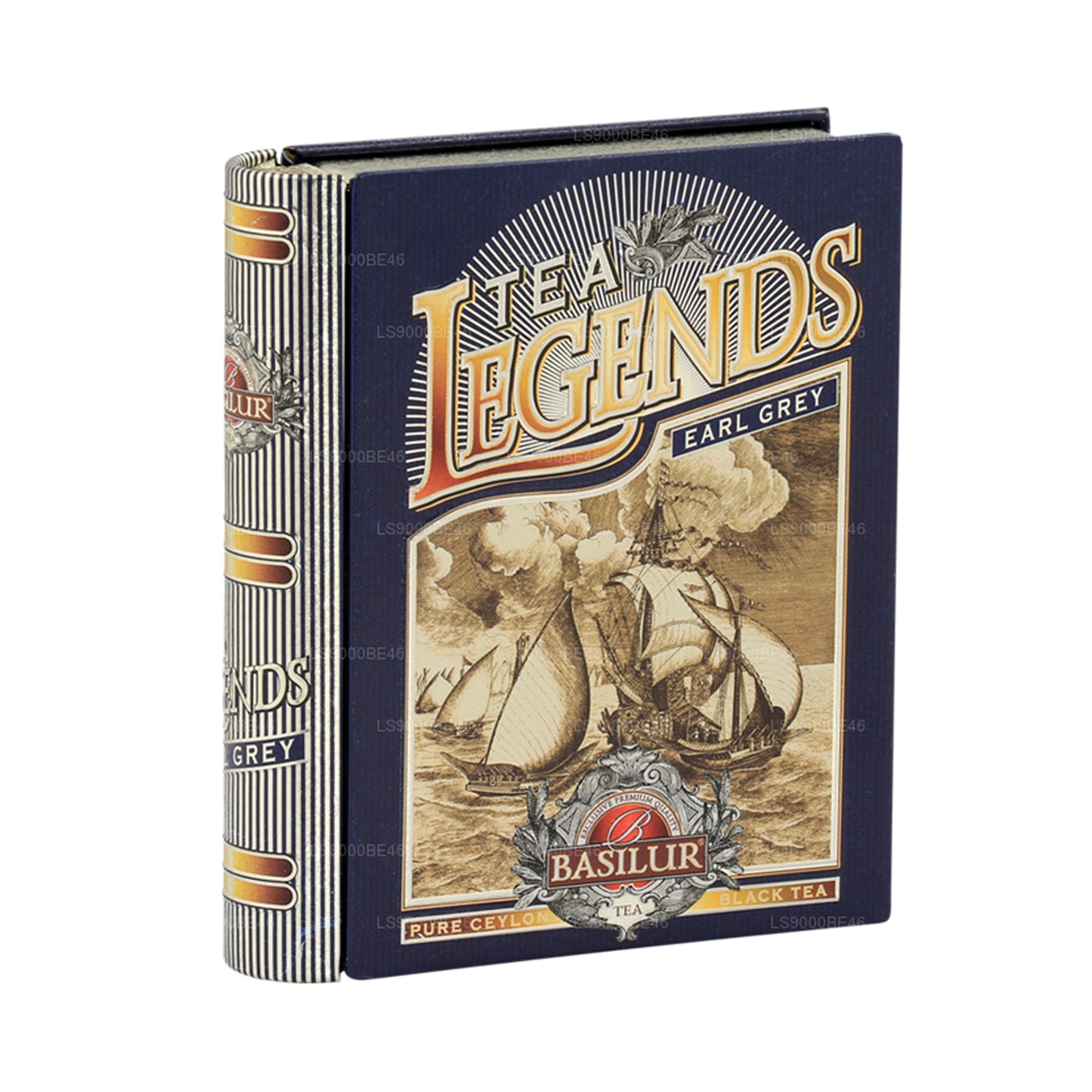Basilur Teebuch „Tea Legends — Earl Grey“ (10 g) Dose
