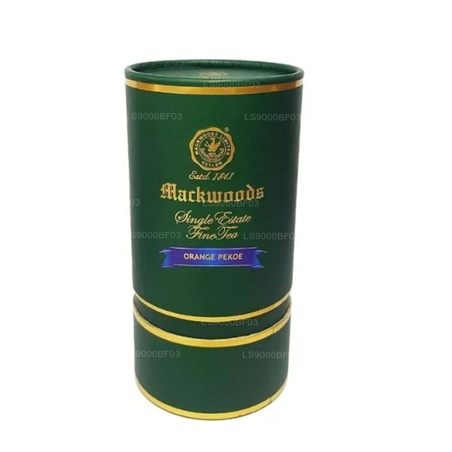 Mackwoods Single Estate, lose Blätter, Orange Pekoe (Op) in einem Zylinder (100 g)