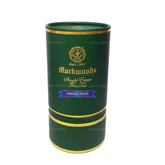 Mackwoods Single Estate, lose Blätter, Orange Pekoe (Op) in einem Zylinder (100 g)