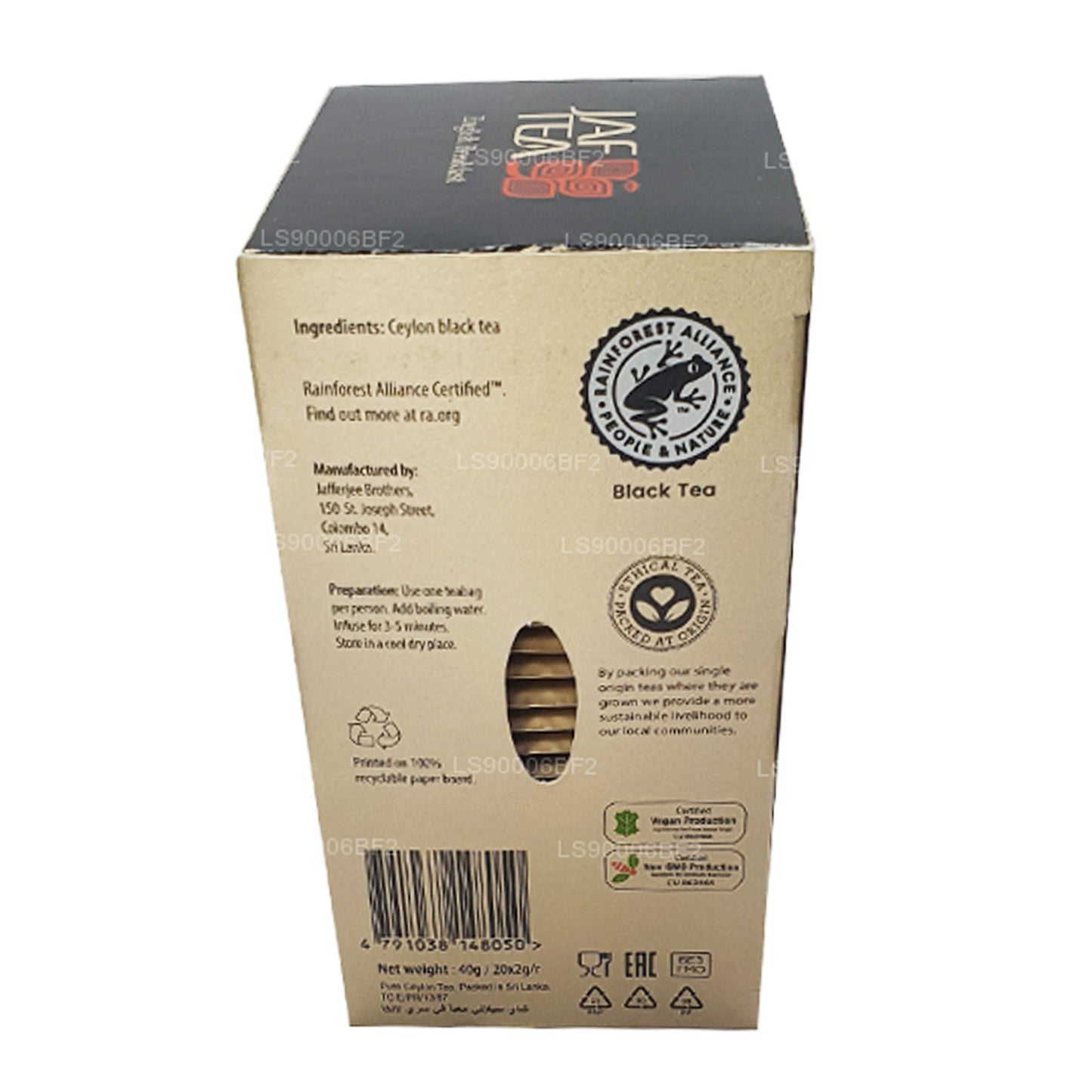 Jaf Tea Englisches Frühstück (40 g) 20 Teebeutel