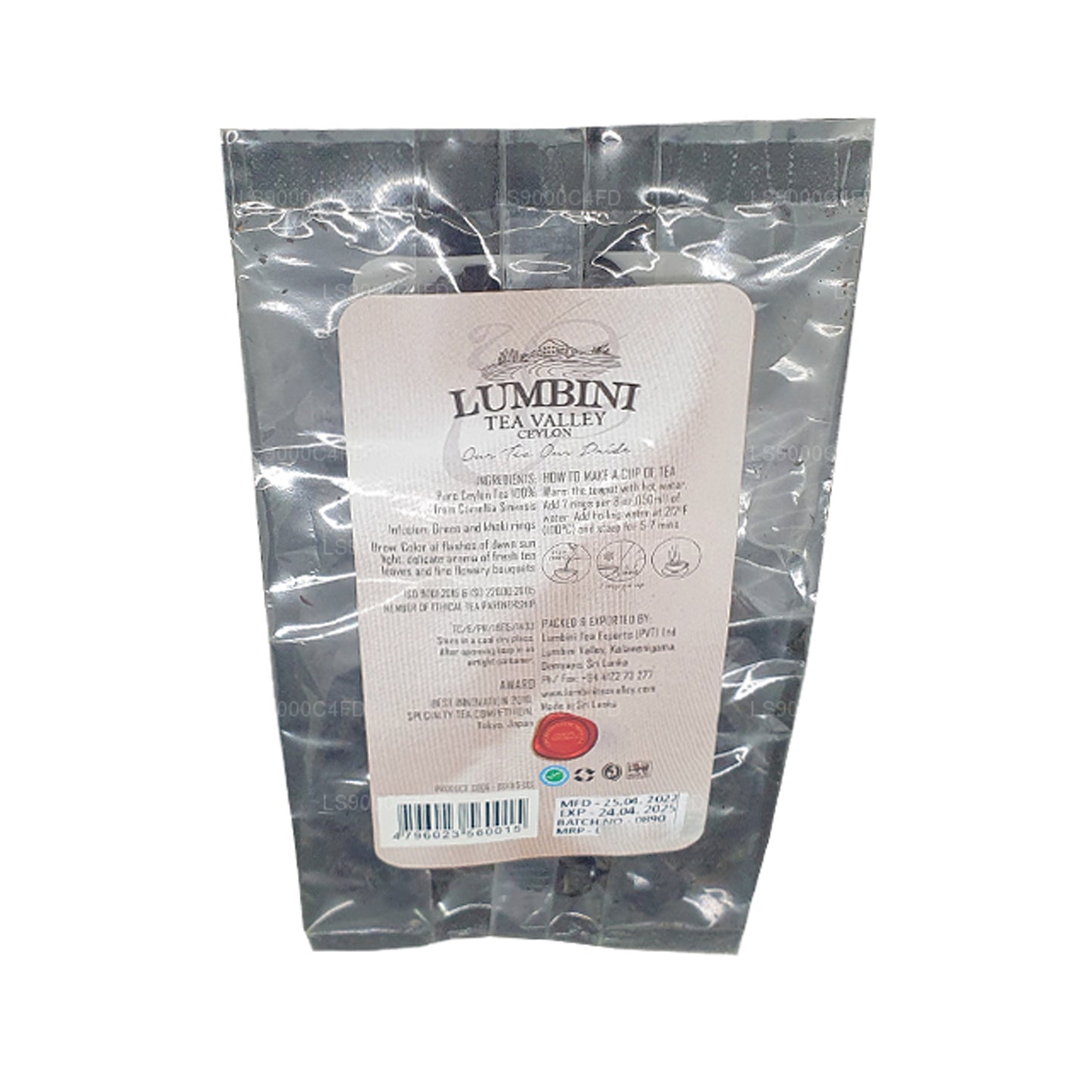 Lumbini Handgesponnener „Jayachakra“ Tee (25 g)