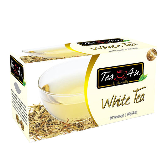 Tea4U Weißer Tee (50g) 25 Teebeutel