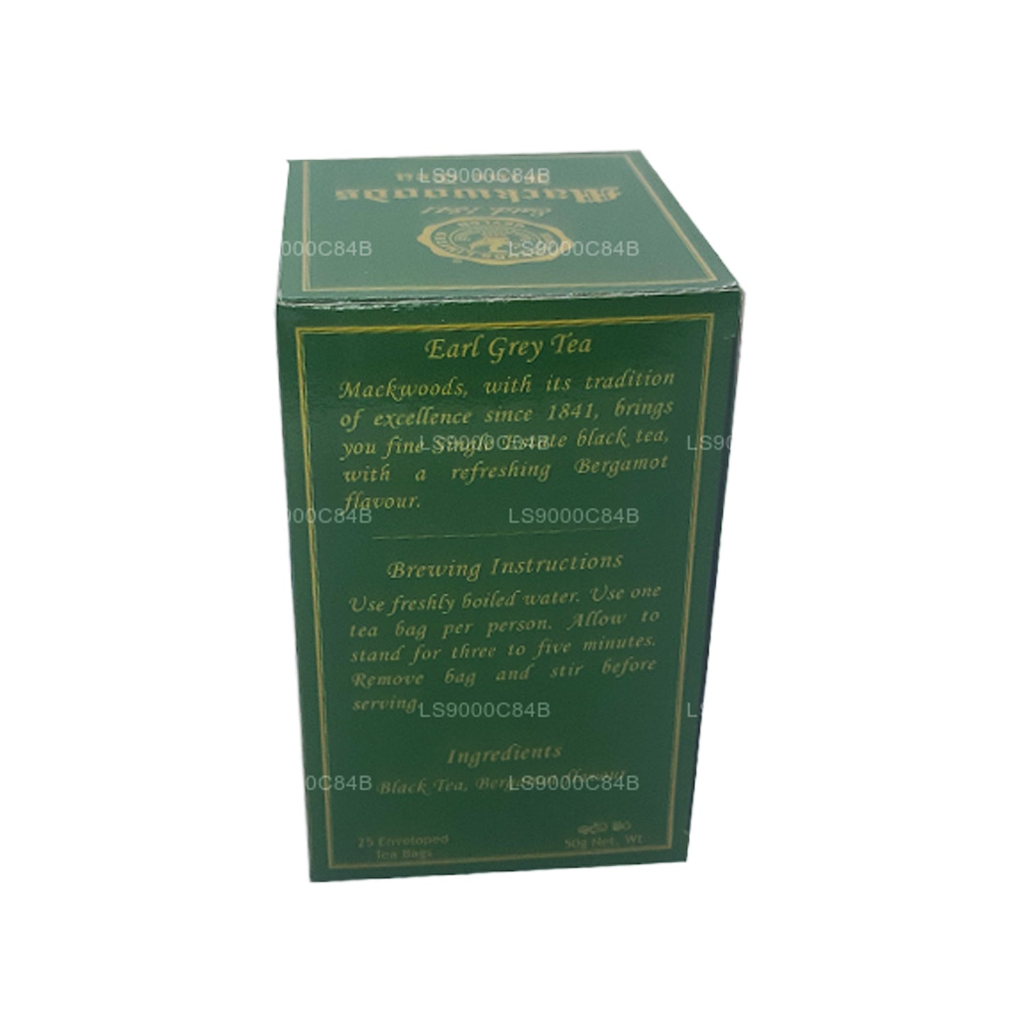Mackwoods Earl Grey Tee (50 g) 25 Teebeutel