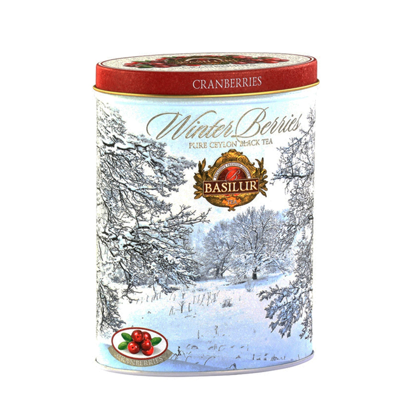 Basilur Winterbeeren „Preiselbeeren“ (100 g) Dose