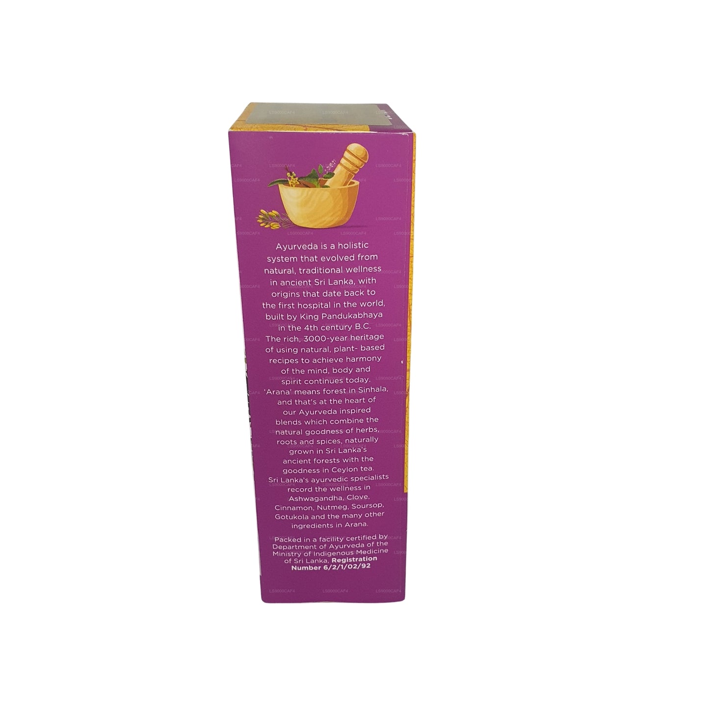 Dilmah Arana Detox Natürlicher Kräutertee (20 Teebeutel ohne Etikett)