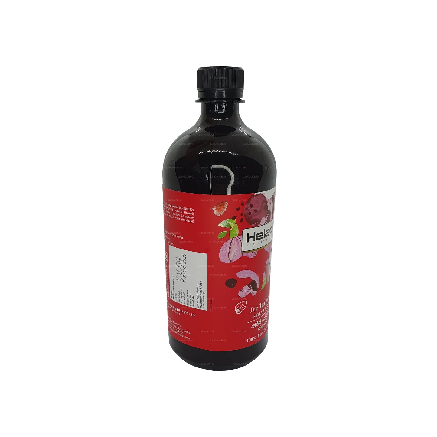 Heladiv Erdbeer-Eistee-Konzentrat Cordial (750 ml)