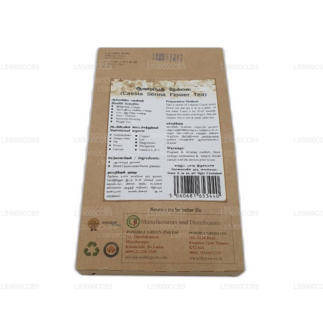 Lifetone Cassia Senna Blütentee (40g)