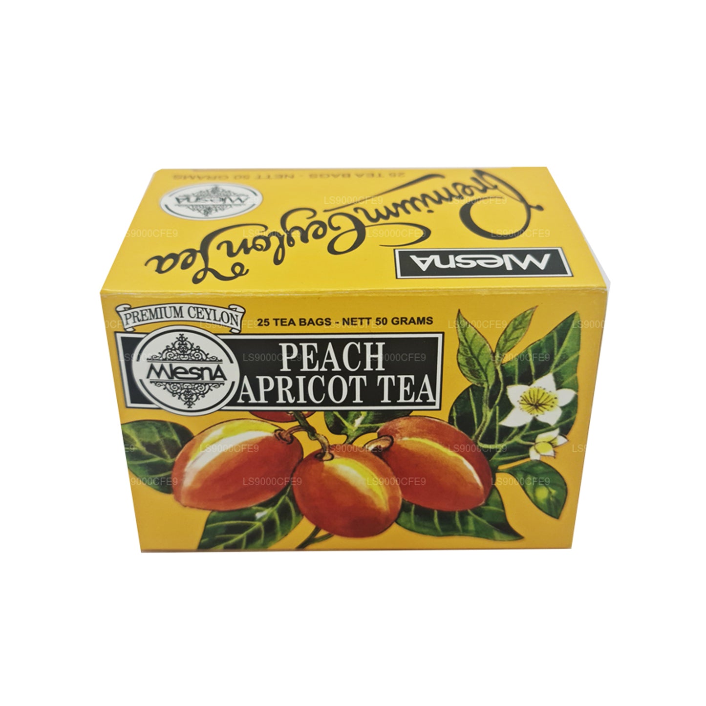 Mlesna Pfirsich-Aprikosentee 25 Teebeutel (50 g)