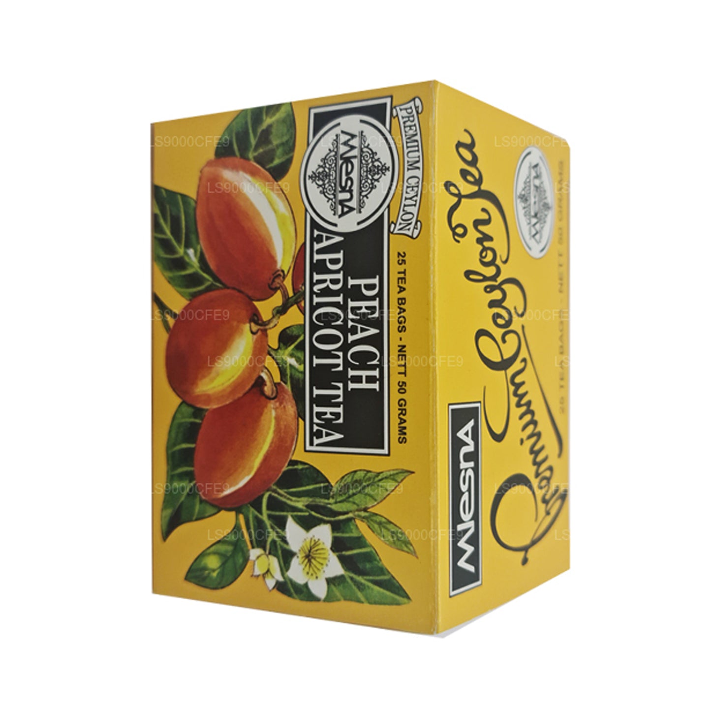 Mlesna Pfirsich-Aprikosentee 25 Teebeutel (50 g)