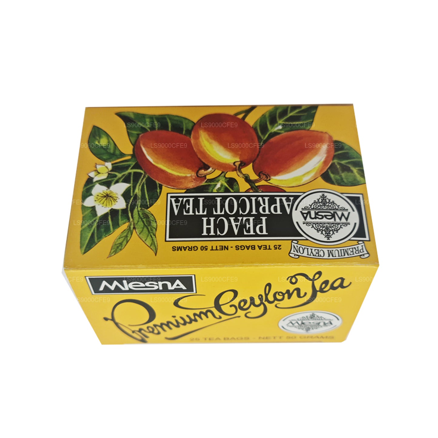 Mlesna Pfirsich-Aprikosentee 25 Teebeutel (50 g)