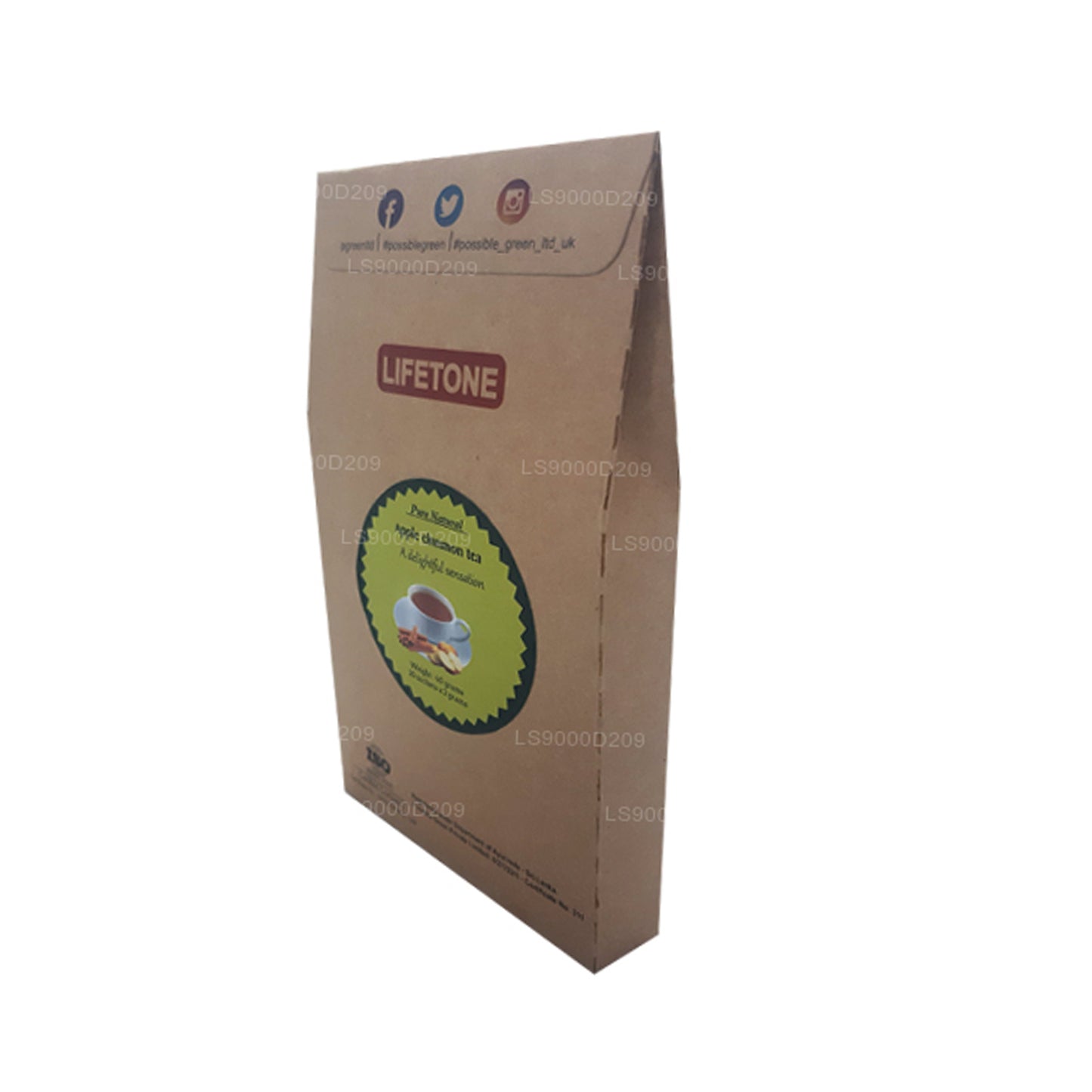 Lifetone Apfel-Zimt-Tee (40g)