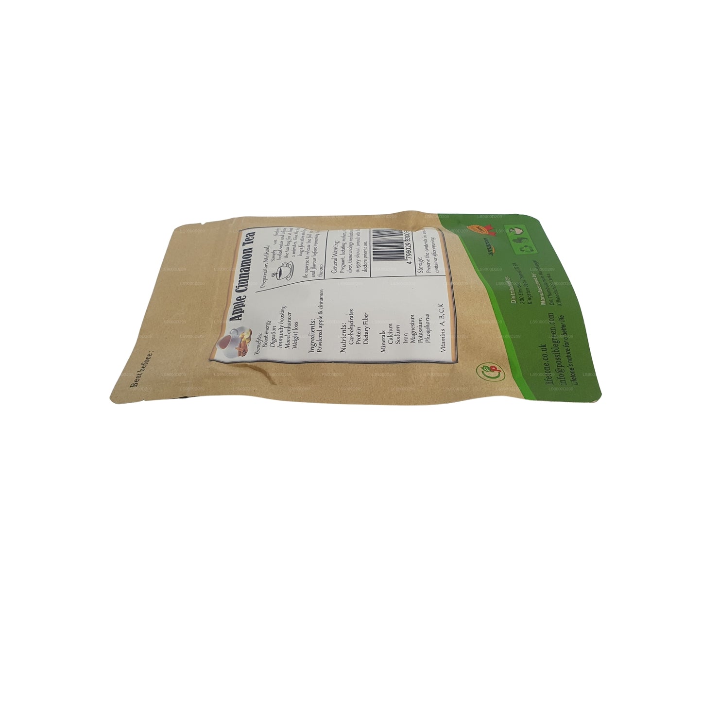 Lifetone Apfel-Zimt-Tee (40g)
